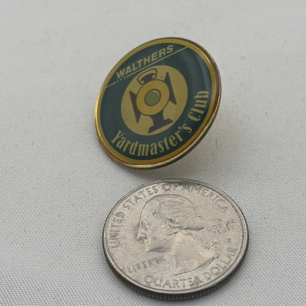 Walthers Yardmaster's Club Lapel Hat Pin
